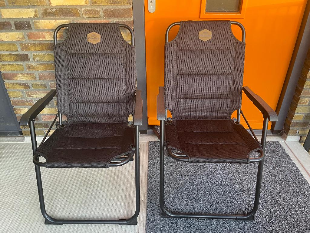 Camping klapstoelen, Caravans en Kamperen, Kampeeraccessoires, Ophalen of Verzenden, Gebruikt