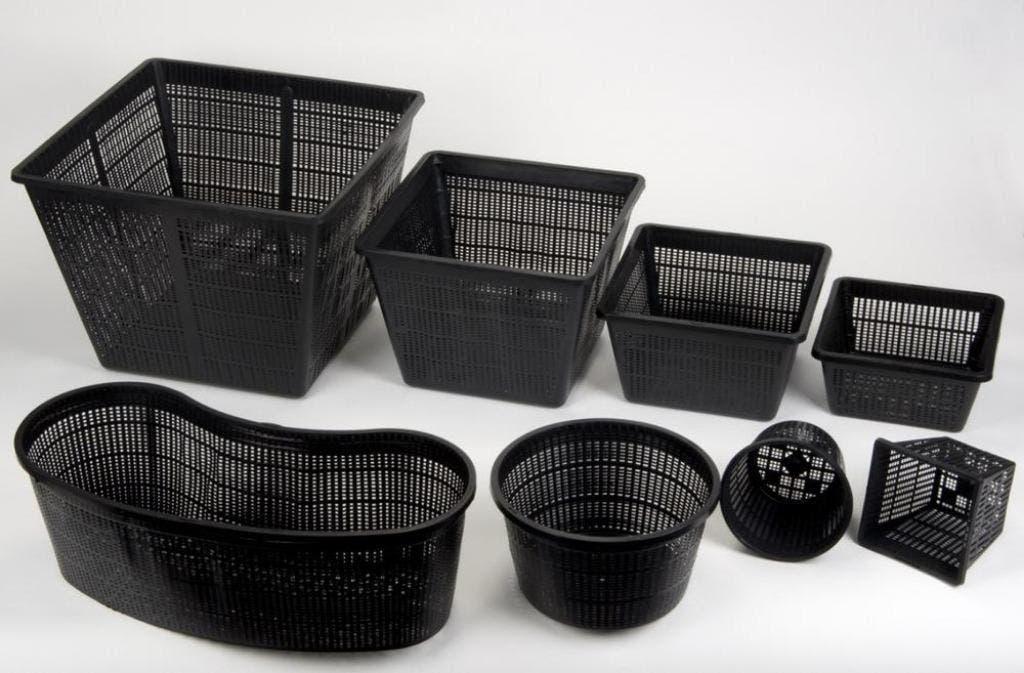 vijverplant manden, vijvermandjes in vele maten/ modellen, Tuin en Terras, Bloempotten, Overige materialen, Rond, Nieuw, Ophalen of Verzenden