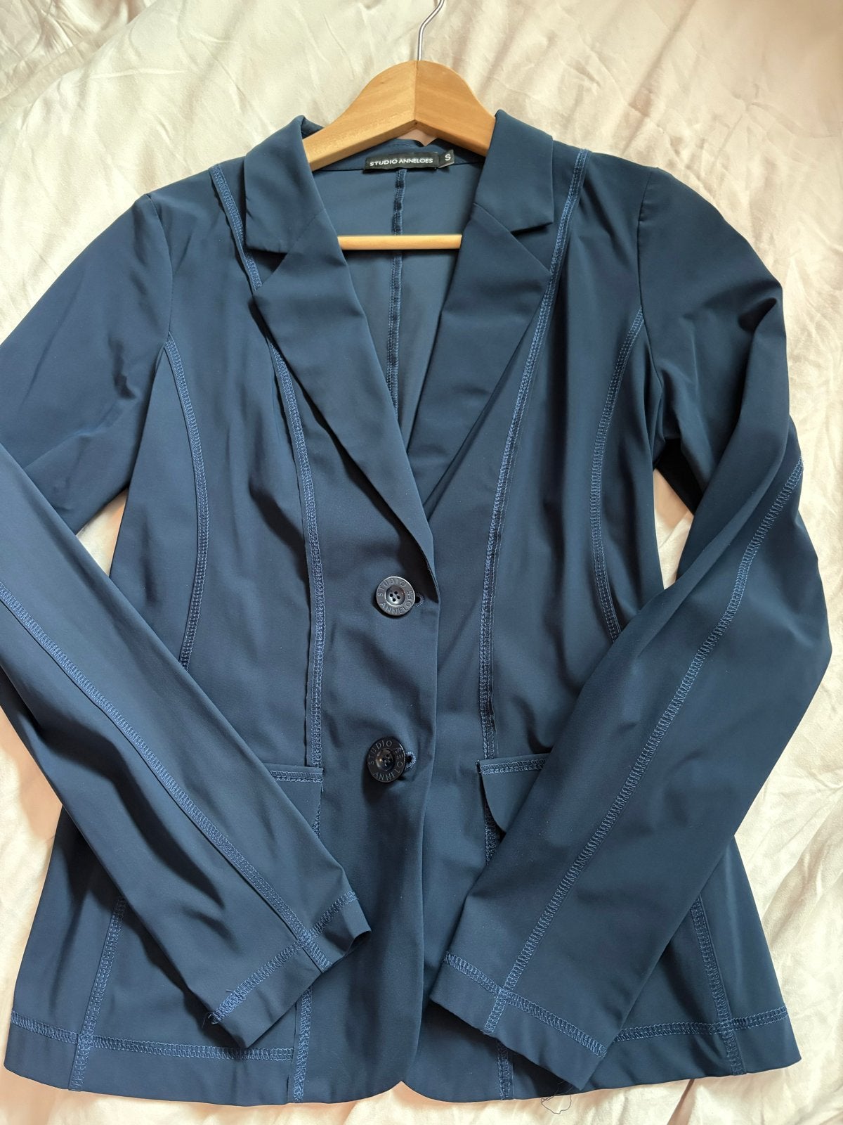 Studio Anneloes Blazer - Maat S, Blauw, Ophalen of Verzenden, Zo goed als nieuw, Jasje