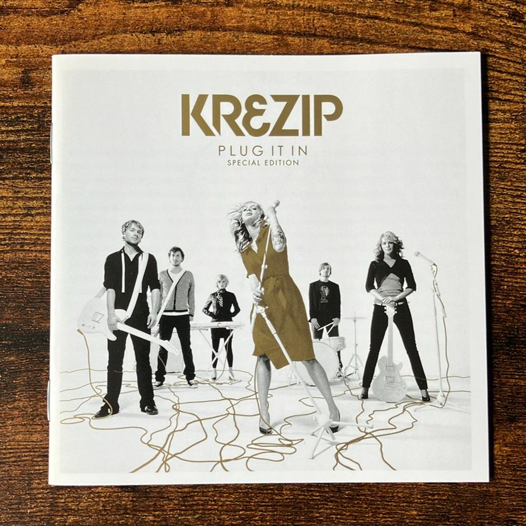 CD Krezip - Plug It In, Ophalen of Verzenden, Zo goed als nieuw, Poprock