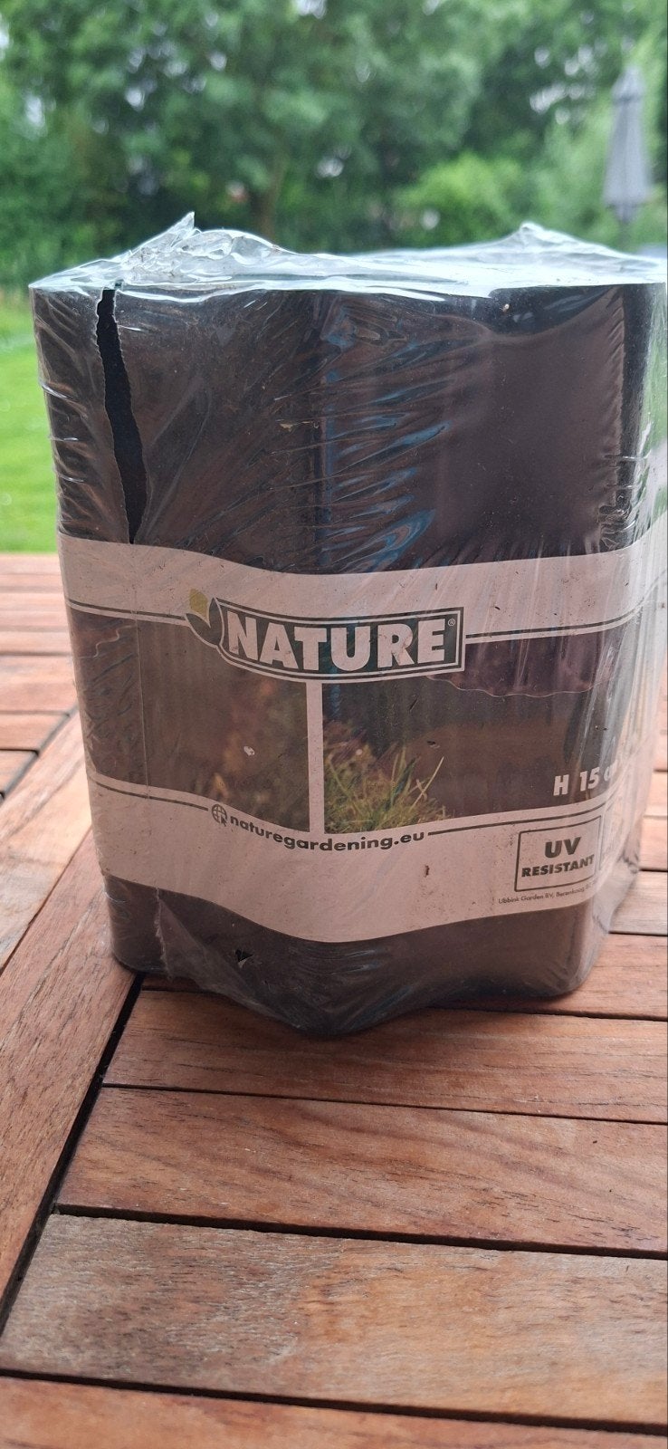 Borderrand/wortelbegrenzer van Nature UV-bestendig H 15 cm, Ophalen, Overige soorten