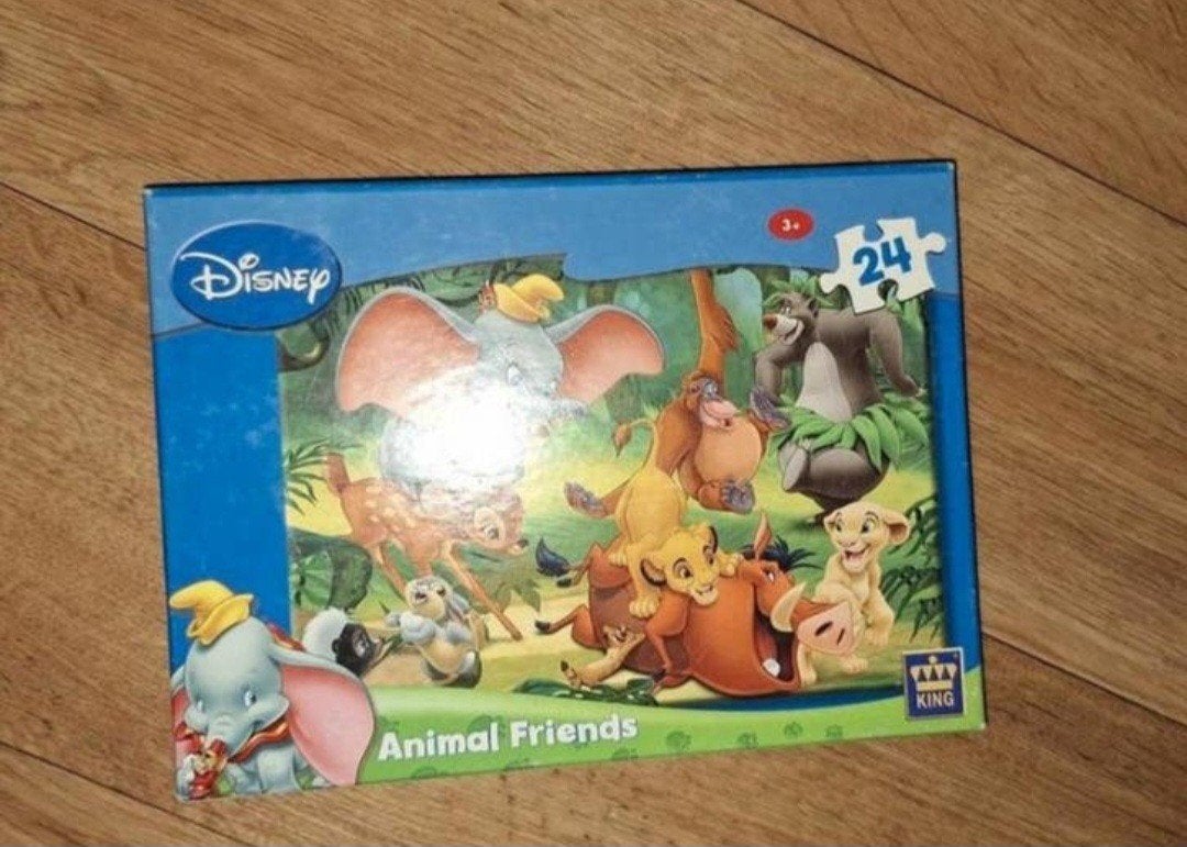 Disney Puzzel - Dumbo & Vrienden - 24 Stukjes, Ophalen of Verzenden, 10 tot 50 stukjes, Gebruikt, 2 tot 4 jaar