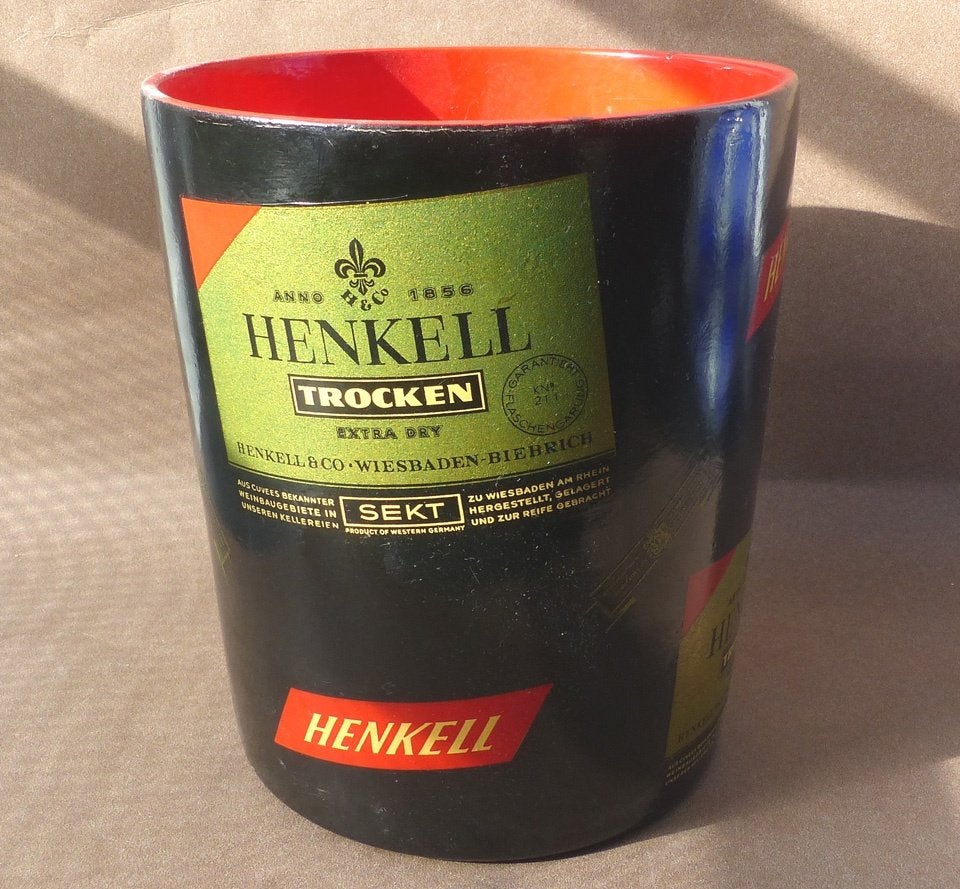 Henkell Trocken champagne koeler wijnkoeler ijsemmer, Ophalen of Verzenden, Gebruikt, Gebruiksvoorwerp