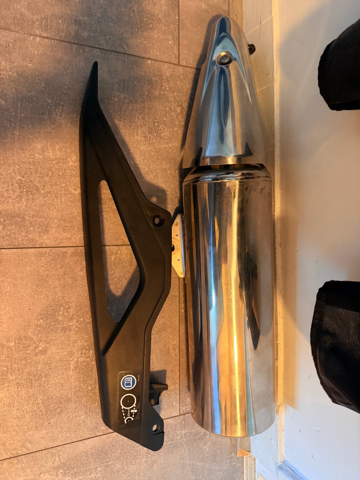 Originele uitlaat Honda NC 750 X met spatbord, Ophalen of Verzenden, Gebruikt