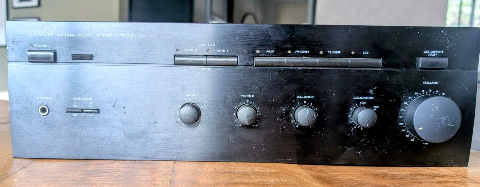 Yamaha versterker, Gebruikt, Yamaha, Ophalen of Verzenden, 120 watt of meer