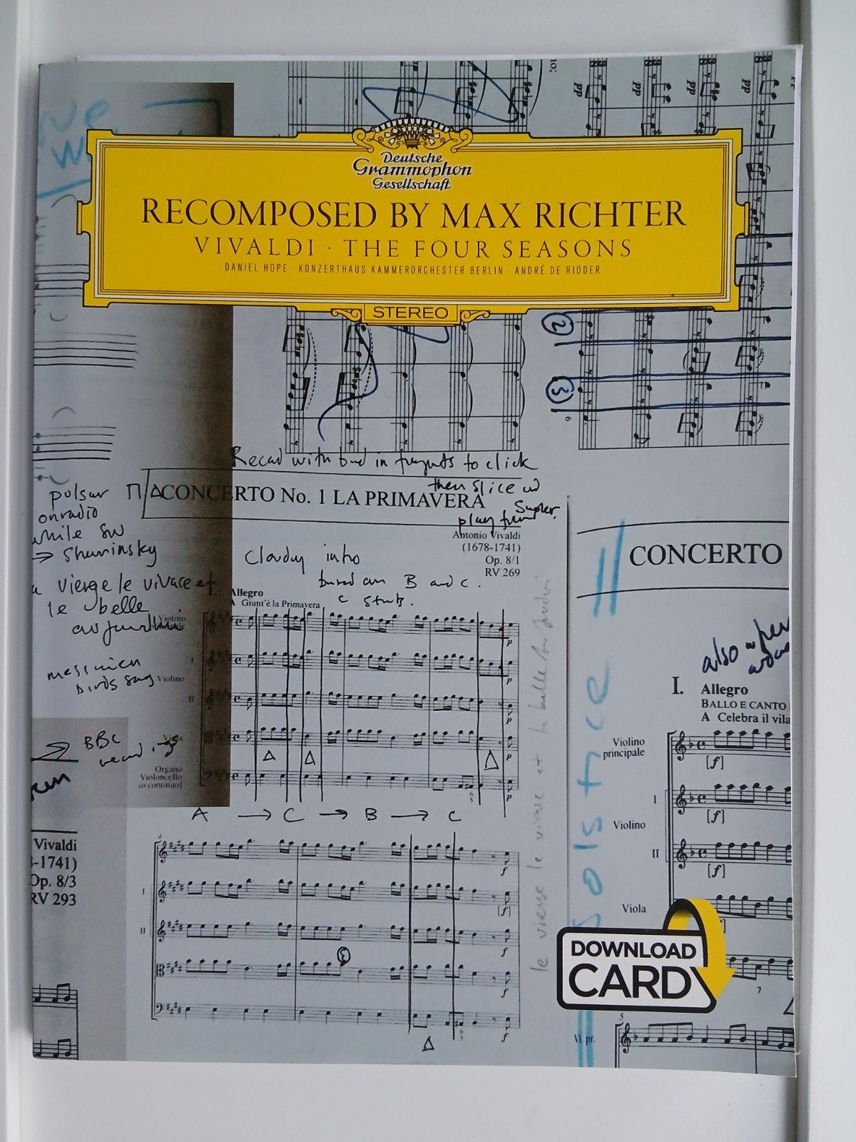 bladmuziek Vivaldi Recompossed by Max Richter, Klassiek, Ophalen of Verzenden, Zo goed als nieuw, Piano