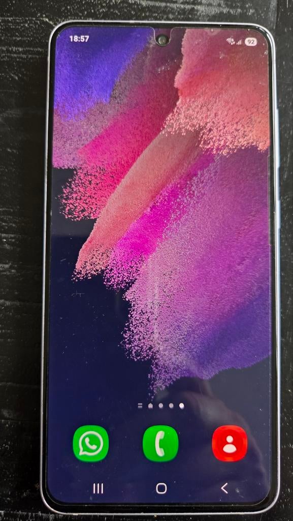 Samsung Galaxy S21 FE, Ophalen, Paars, Touchscreen, Zo goed als nieuw