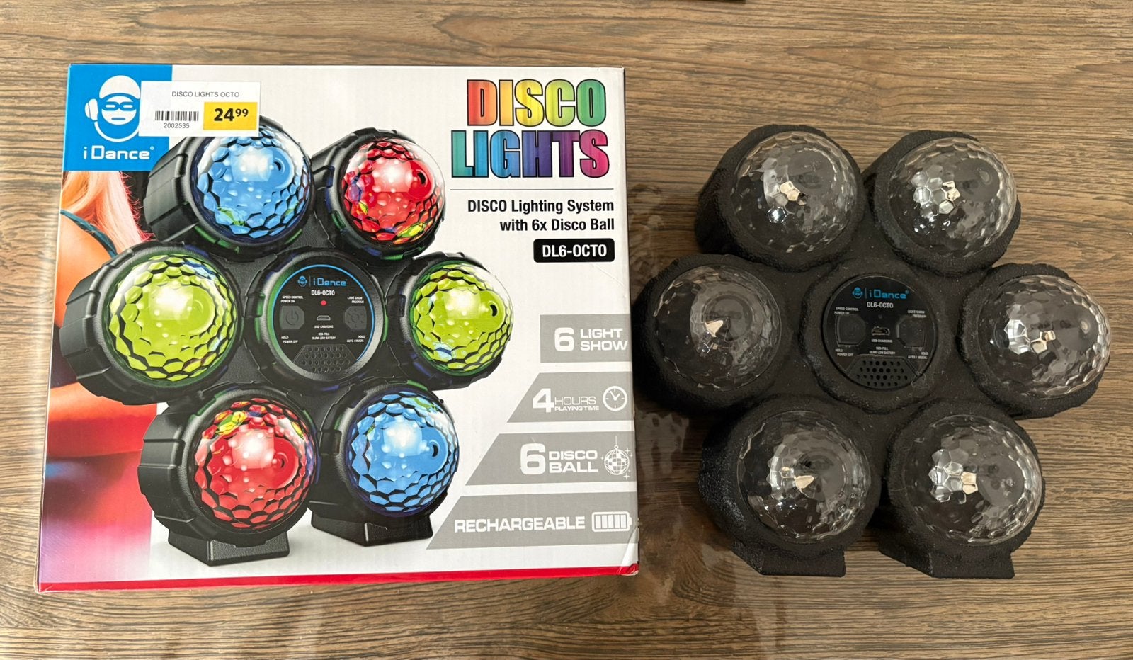 Disco’s light op batterijen, Muziek en Instrumenten, Ophalen of Verzenden, Zo goed als nieuw, Discobol