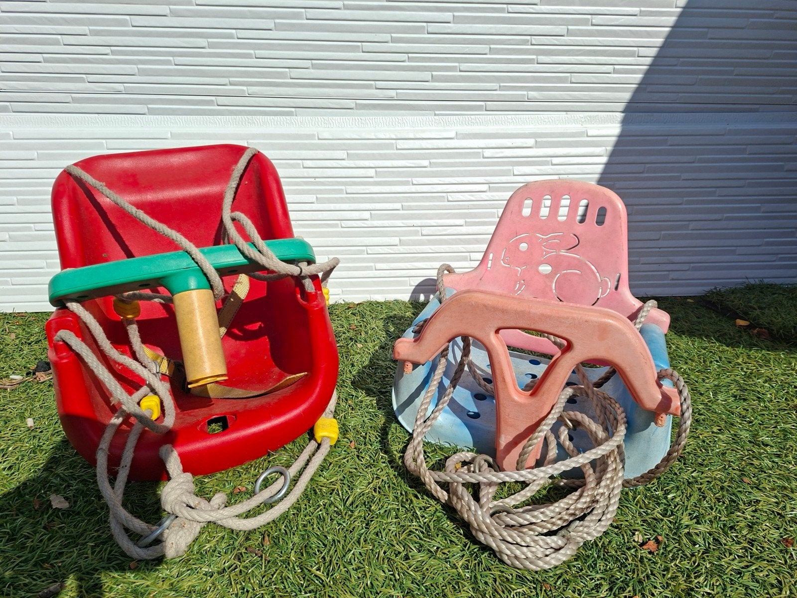 2 schommel zitjes gratis, Ophalen, Gebruikt, Schommel