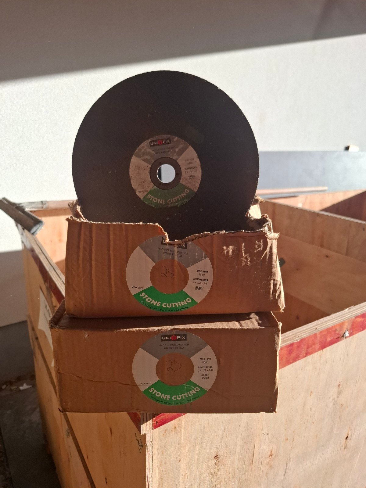 Slijpschijven voor steen * Nieuw*, Ophalen of Verzenden, Nieuw, Minder dan 700 watt, Haakse handslijpmachine