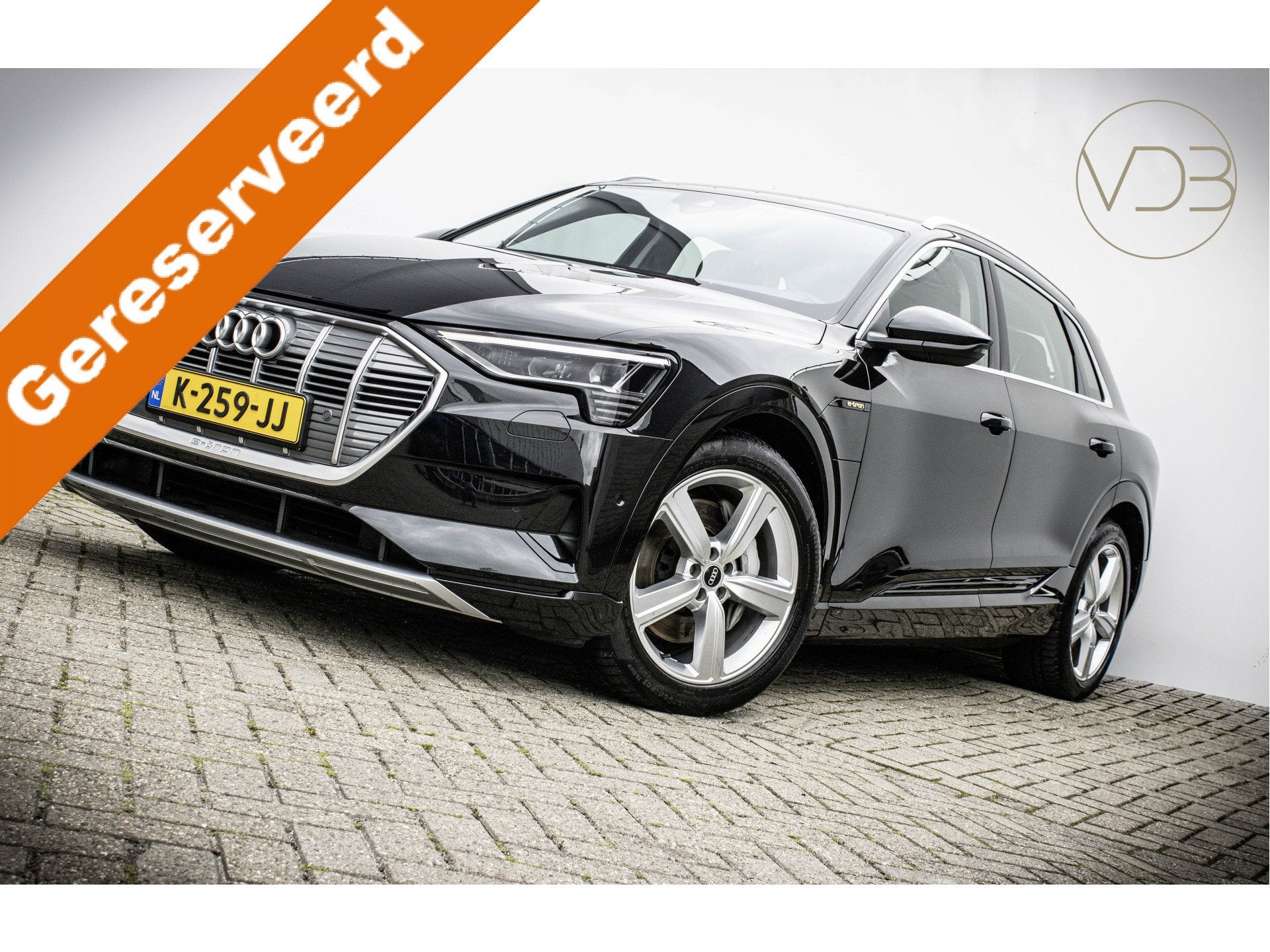 Audi e-tron 55 SOH 91% Business edition 95 kWh Origineel NL, Auto's, 131 €/maand, Zwart, Zwart, Origineel Nederlands