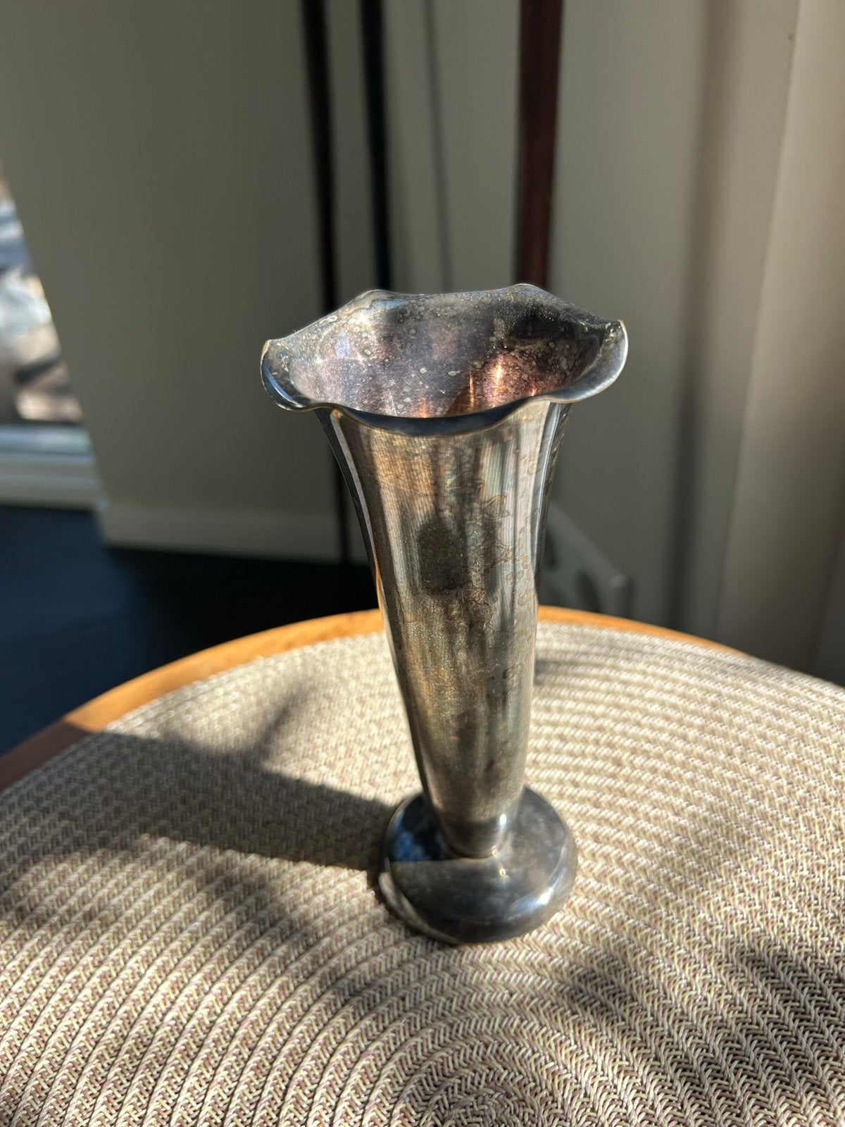 Antieke WMF Zilveren Vaas - Ca. 16 cm Hoog, Ophalen of Verzenden