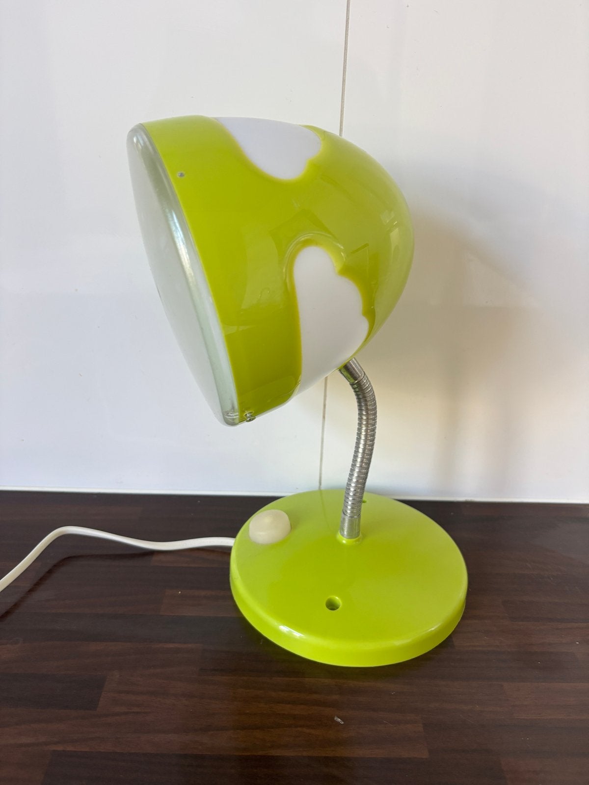 IKEA Skojig Bureaulamp Wolken - Groen/Wit, Gebruikt, Groen, Overige fittingen, Ophalen of Verzenden