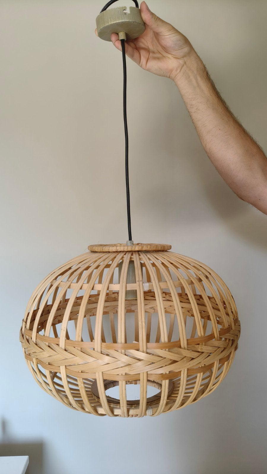 Plafondlamp, Huis en Inrichting, Lampen | Hanglampen, Ophalen, Gebruikt