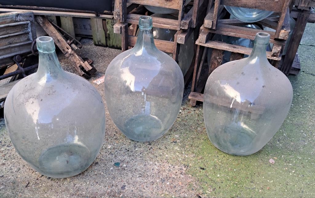 Fles flessen oude 25L flessen decoratie, Ophalen