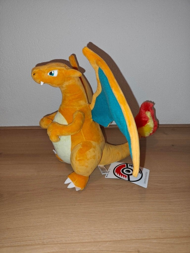 Charizard Pokémon knuffel - nieuw - Pokémon center Japan, Ophalen of Verzenden, Nieuw