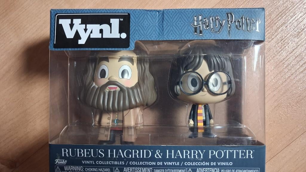 Funko vinyl Harry Potter en Hagrid, Ophalen of Verzenden, Nieuw