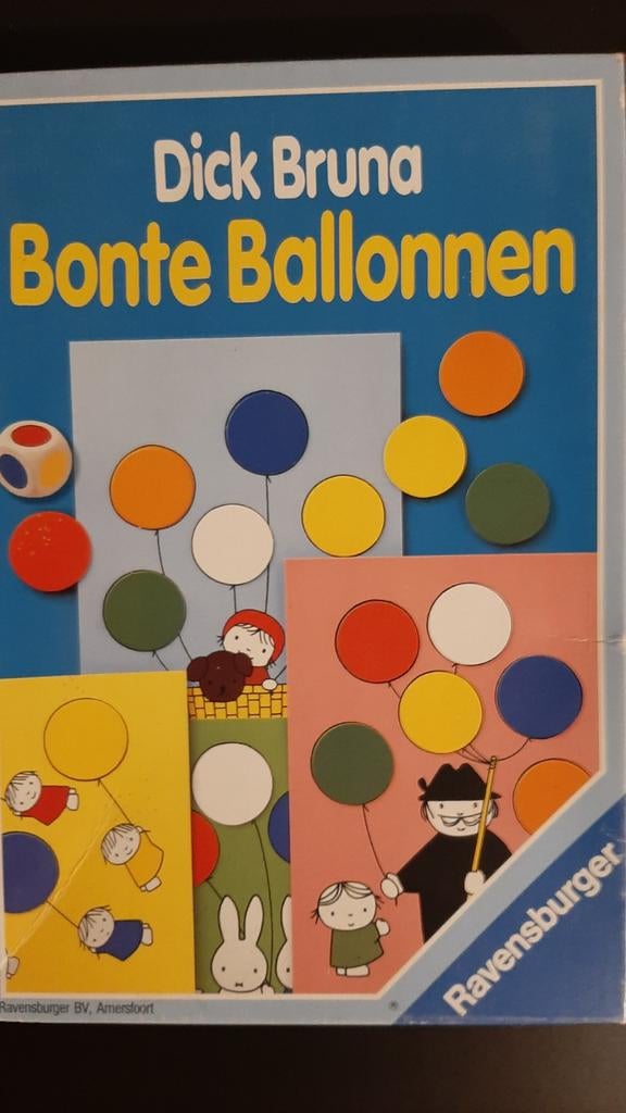 Dick Bruna Bonte Ballonnen Ravensburger, Ophalen of Verzenden