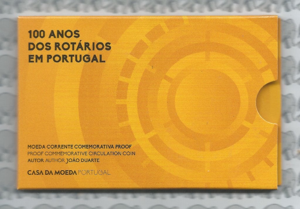 Portugal 2 euro 2026 (36e)"100j. Rotary in Portugal"(coinc), Ophalen of Verzenden, Portugal, 2 euro, Losse munt