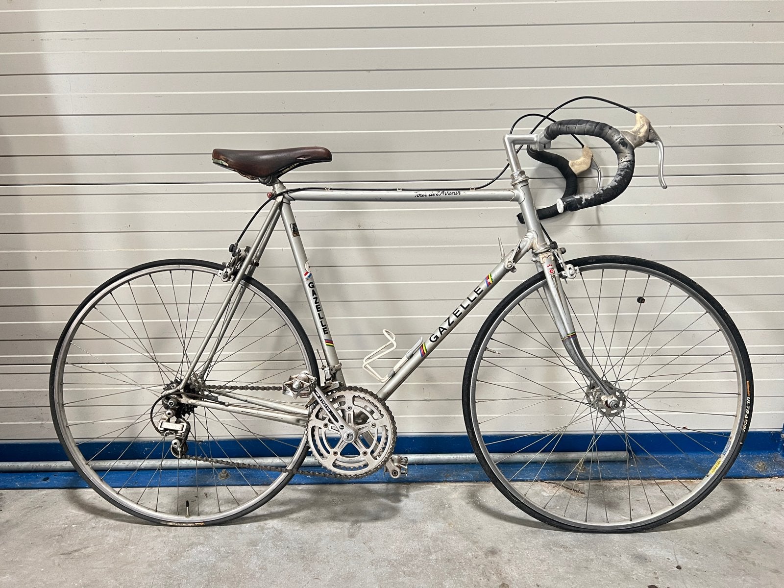 Vintage Gazelle Tour de l'Avenir racefiets, Ophalen, Gebruikt, Staal, Gazelle