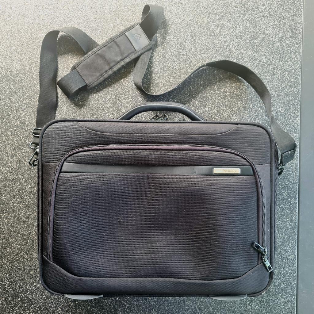Samsonite 17,3" laptoptas, Computers en Software, Laptoptassen, Gebruikt, 17 inch of meer, Ophalen of Verzenden, Zwart