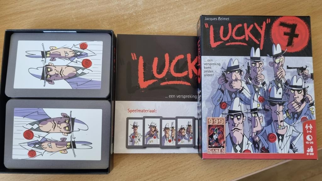 Lucky 7 kaartspel 999 games, Ophalen of Verzenden, Zo goed als nieuw