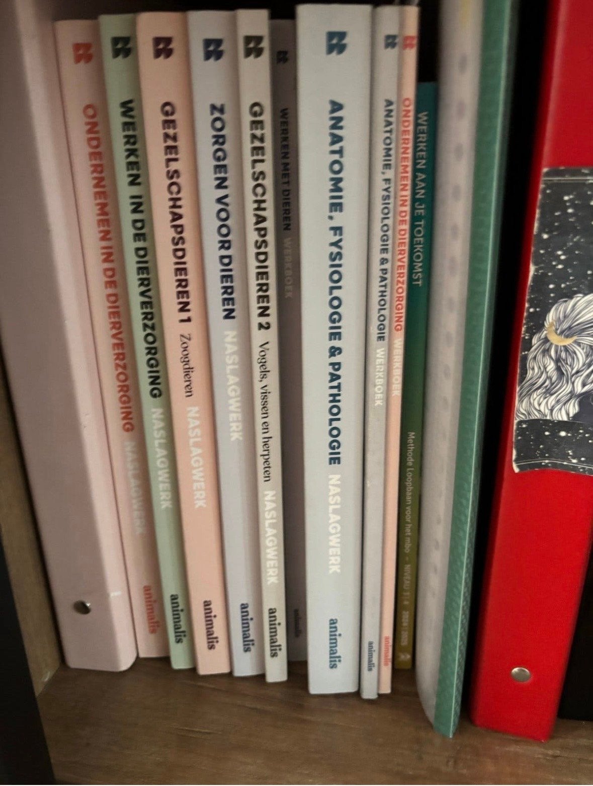 Animalis studieboeken dierverzorging, Ophalen of Verzenden, Beta, Gelezen, MBO