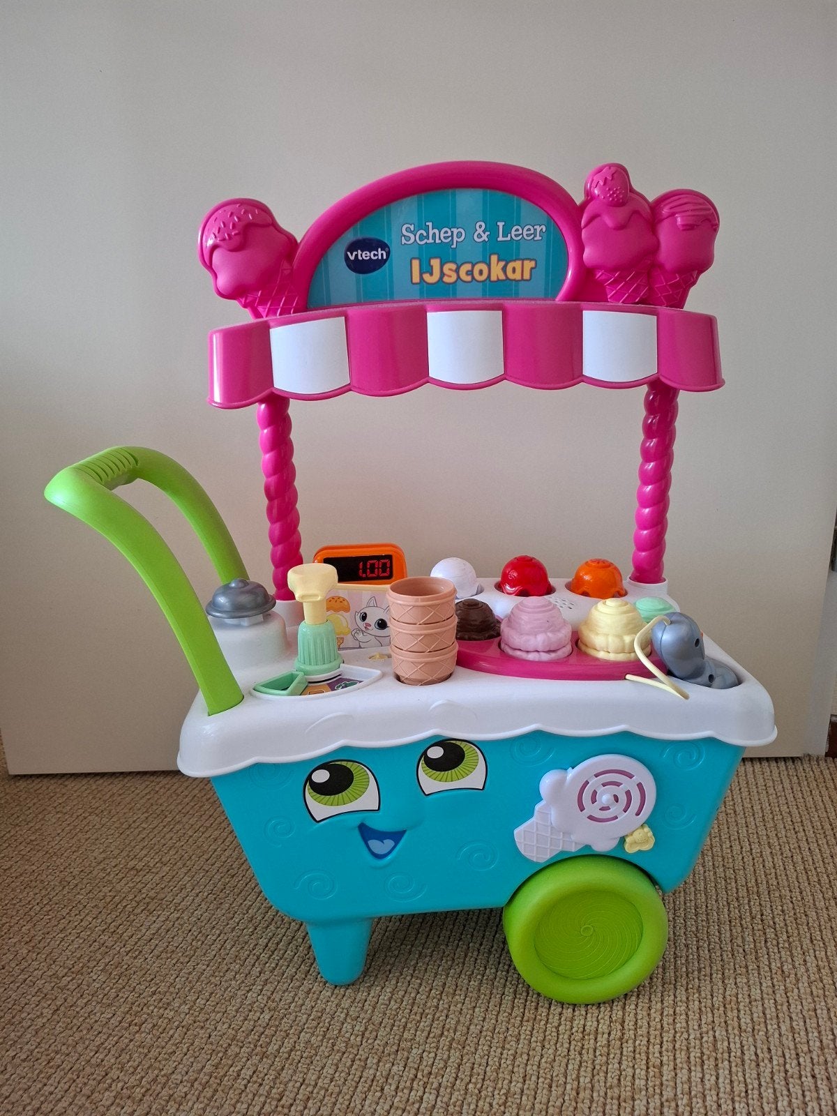 VTech IJscokar, Kinderen en Baby's, Speelgoed | Overig, Ophalen, Zo goed als nieuw