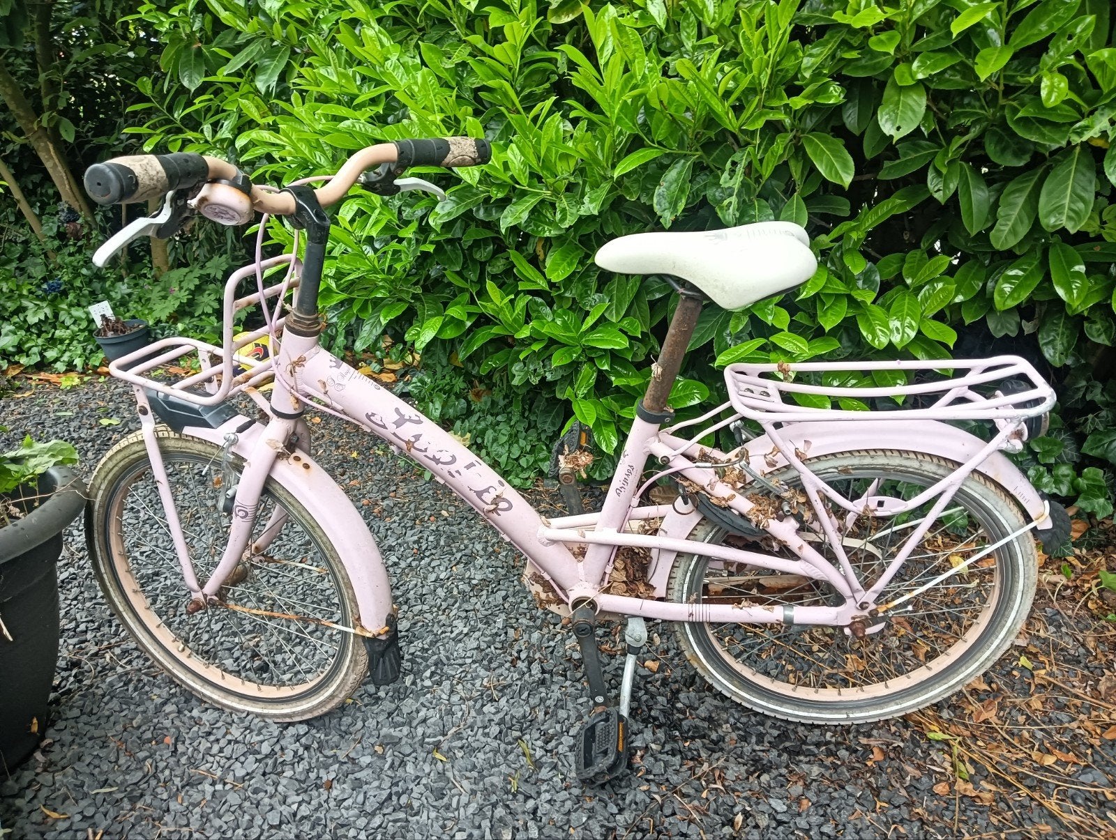 Meisjes Loeki fiets, Ophalen, Gebruikt