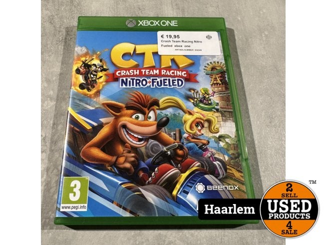 Crash Team Racing Nitro Fueled  xbox  one, Flex Ltd., Zo goed als nieuw, https://flex.com/contact-us, Nobelstraat 10, 5807 GA Oostrum