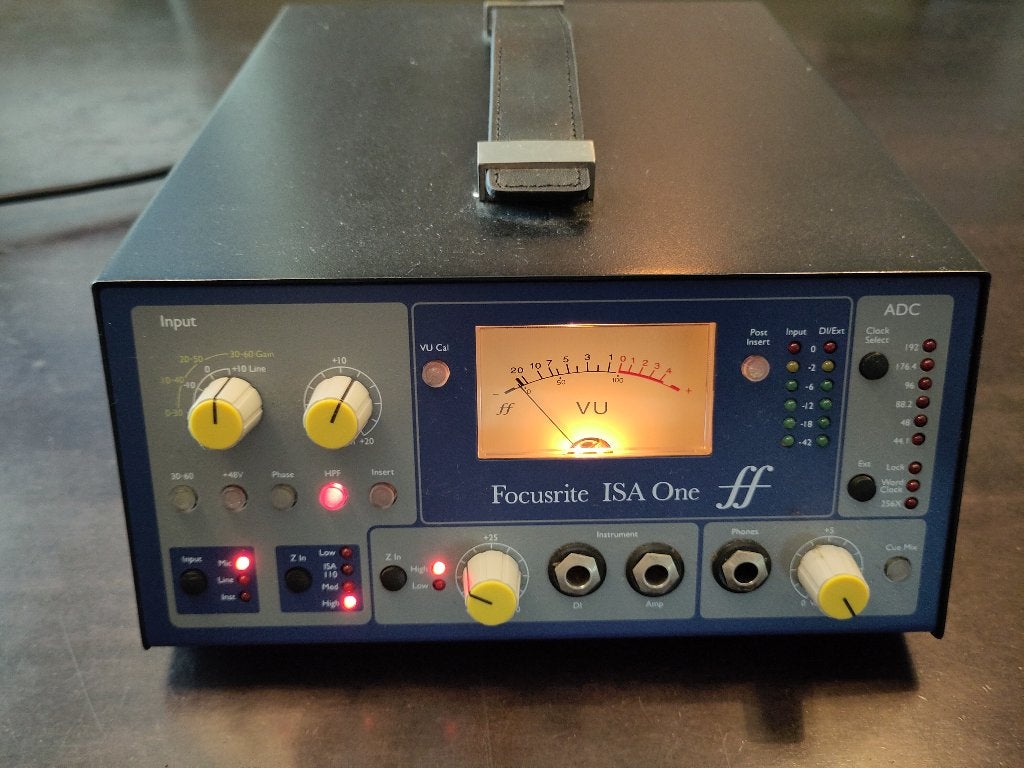 Focusrite ISA one microfoon preamp, Muziek en Instrumenten, Microfoons, Zo goed als nieuw, Overige typen, Ophalen