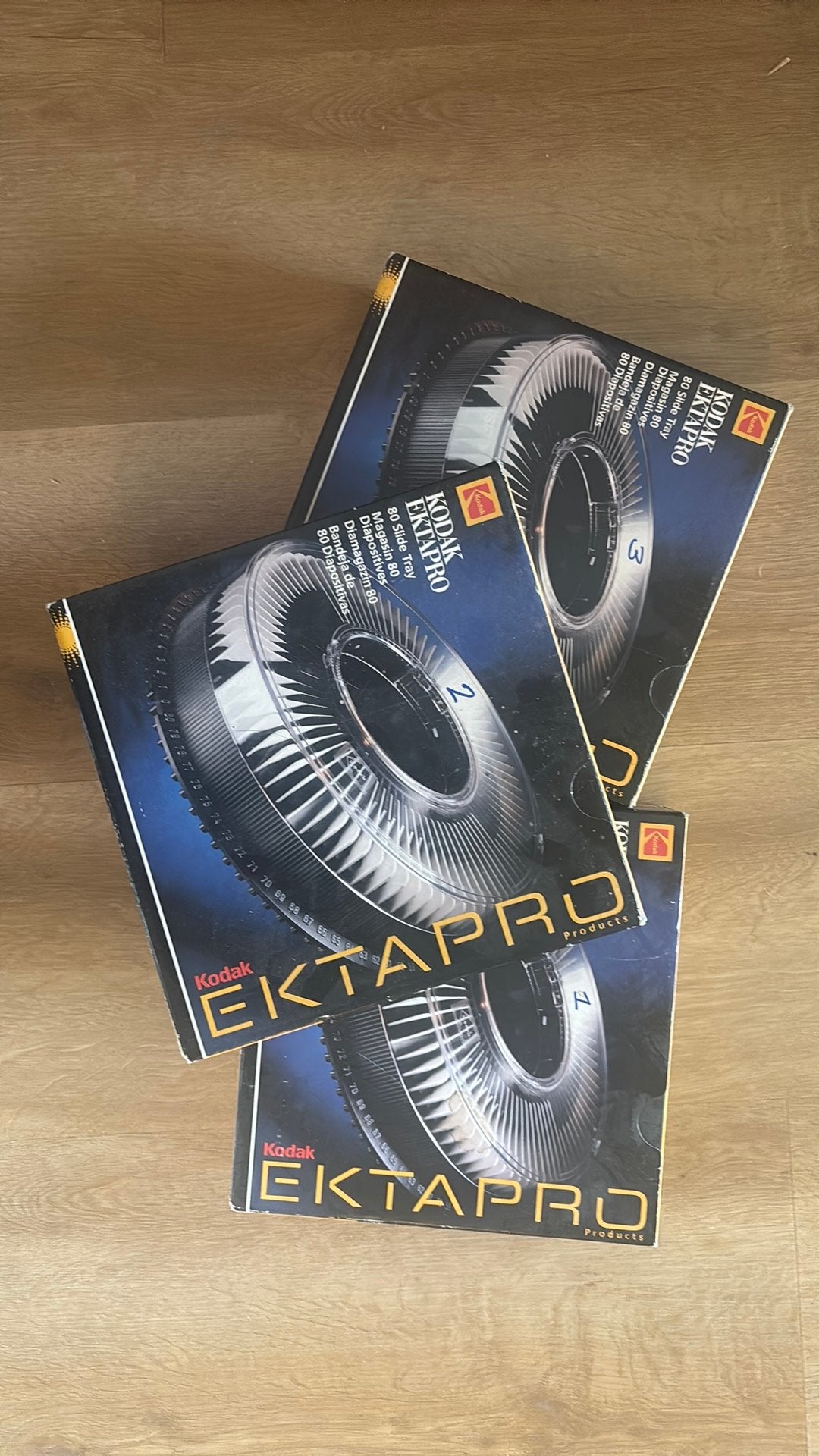 Kodak ektapro diacarrousel/diamagazijn voor 80 dia’s, Ophalen, Zo goed als nieuw