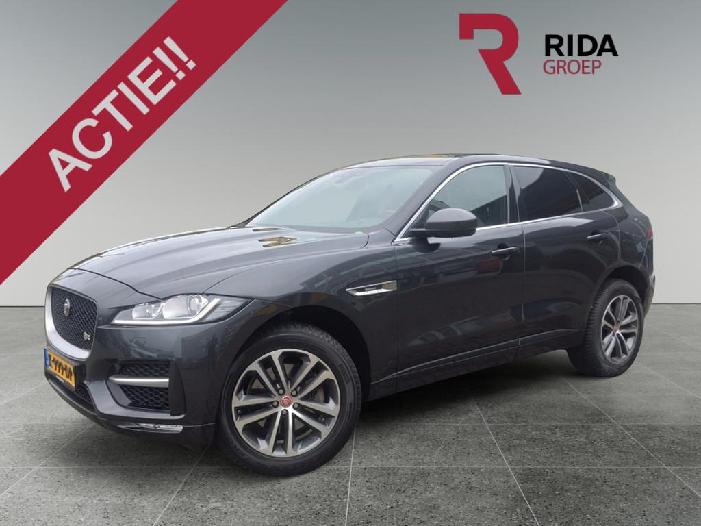 Jaguar F-Pace 2.0 R-Sp. AWD 30t | Automaat (bj 2018), Auto's, Jaguar, Gebruikt, Euro 6, 4 cilinders, Zwart