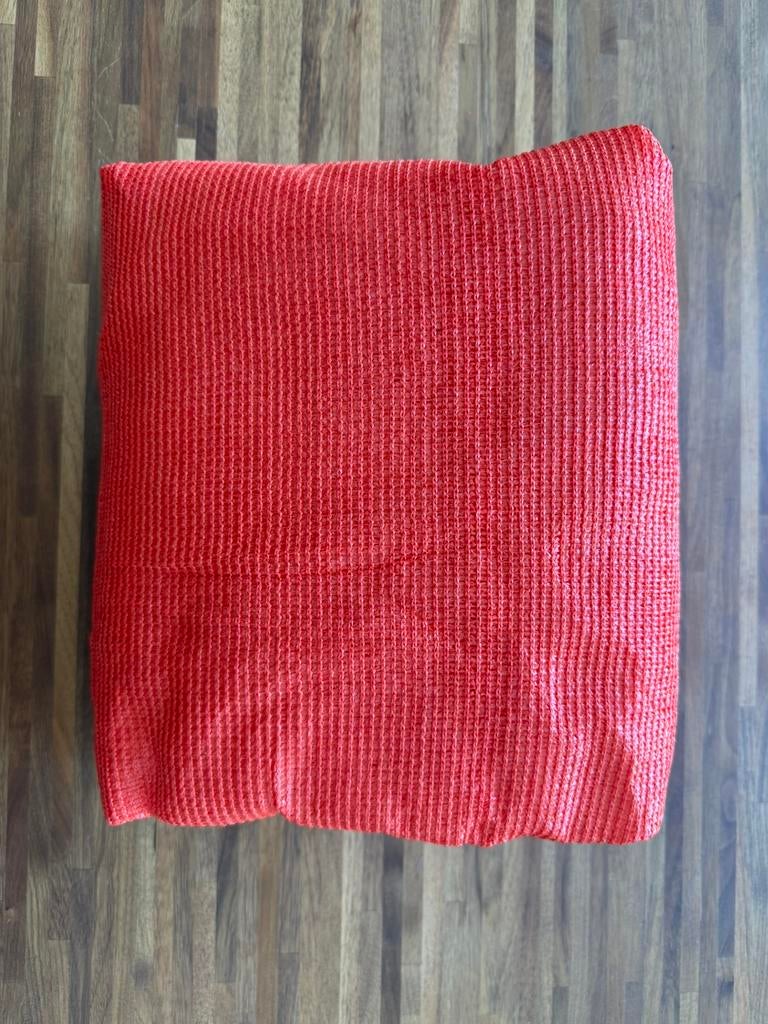 balkonscherm 75x400cm HDPE oranje– nieuw, Tuin en Terras, Schaduwdoeken, Verzenden, Nieuw