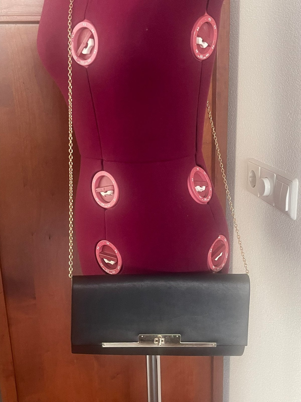Enveloppe tas, Ophalen of Verzenden, Nieuw, Zwart, Handtas