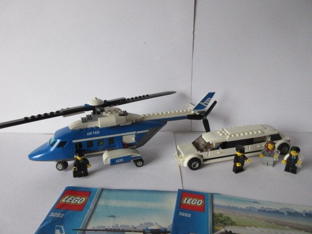 3221 Helikopter en Limousine, City., City, Lego, Ophalen of Verzenden, Complete set