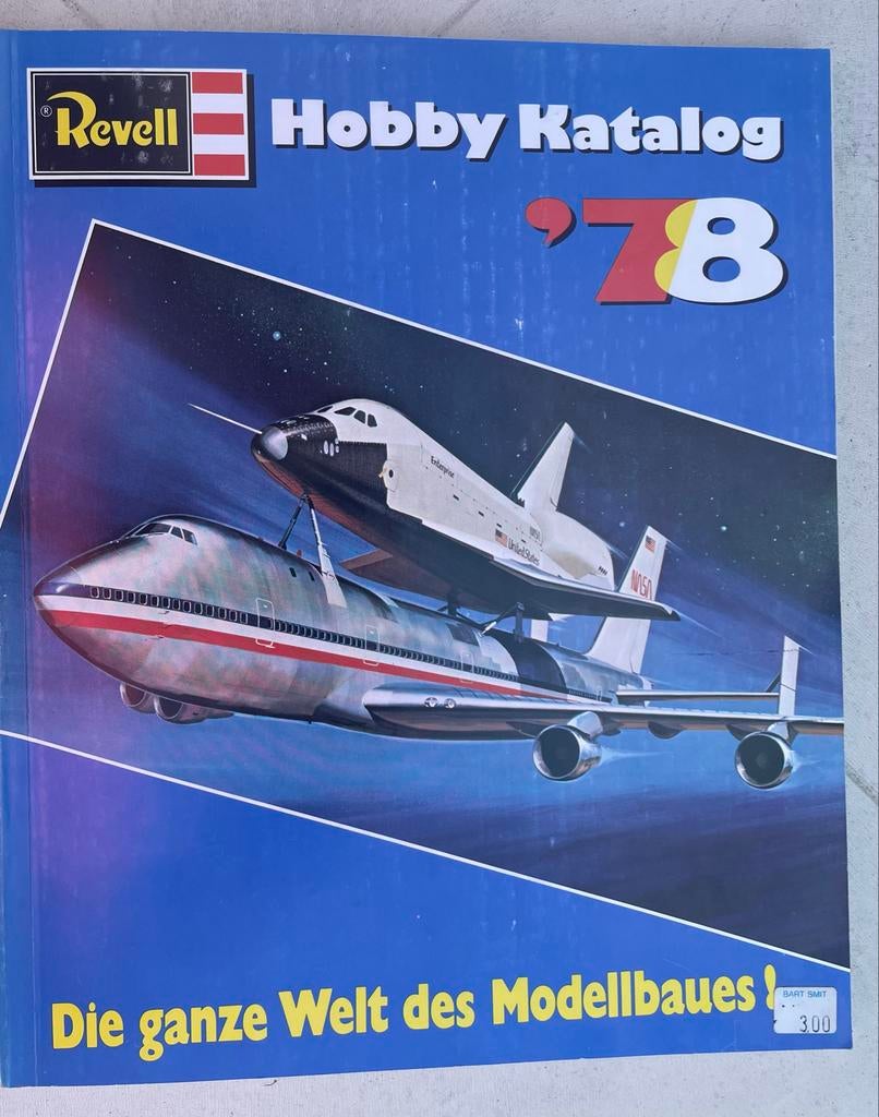 Revell Hobby Katalog '78 - Modelbouw Catalogus, Hobby en Vrije tijd, Ophalen of Verzenden, Gebruikt, 1:50 tot 1:144