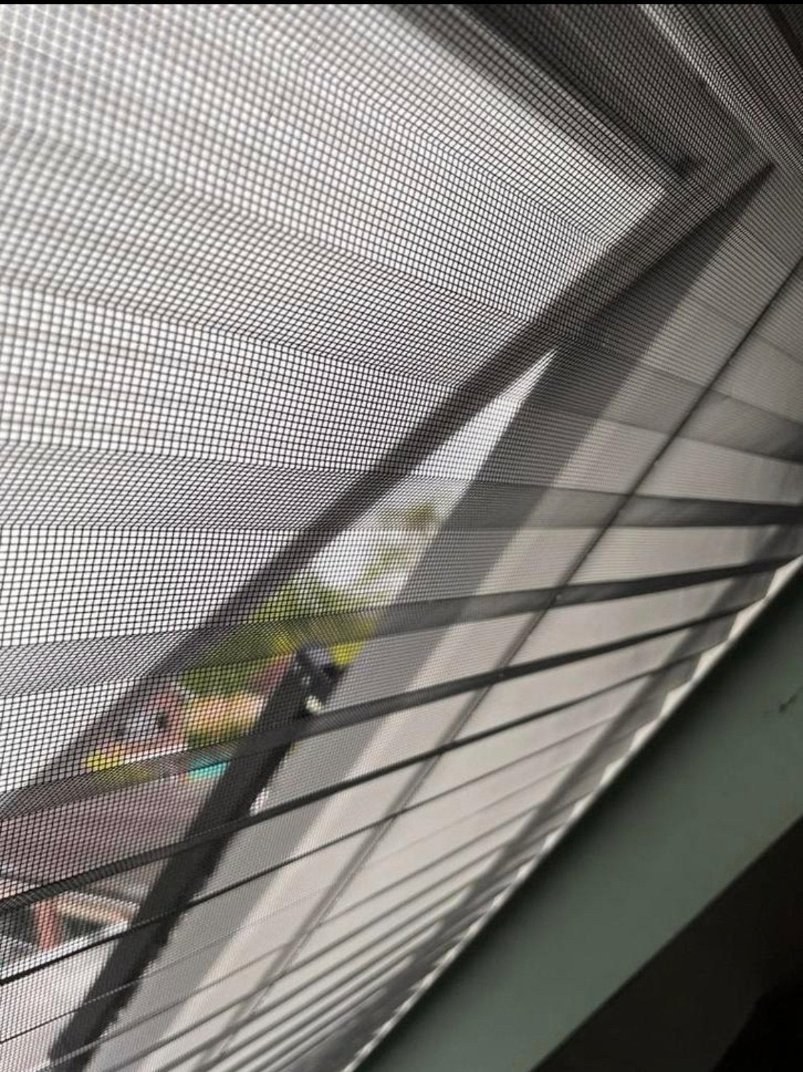 Plissé gordijn voor Velux dak-/balkonraam, Ophalen, Gebruikt, Grijs