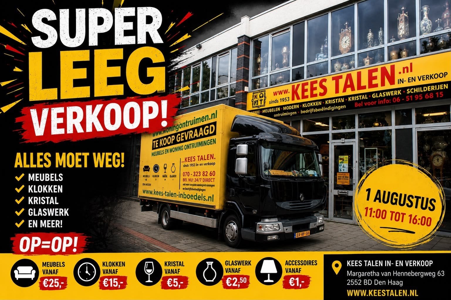 Van antiek tot witgoed etcetera., Eén persoon
