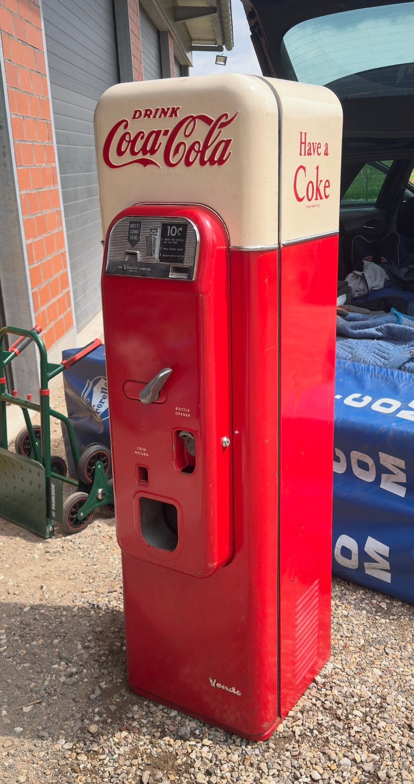 Vendo 44 Coca Cola Automat, Ophalen, Gebruikt