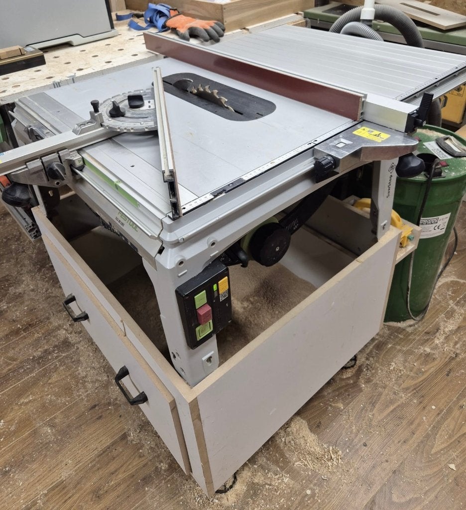 festool tks 80 sawstop, Ophalen, Gebruikt, Cirkelzaag, 30 tot 70 mm