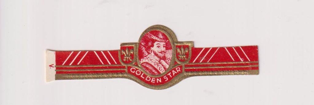 sigarenbanden - GOLDEN STAR, Ophalen of Verzenden, Zo goed als nieuw, Sigarenbandjes