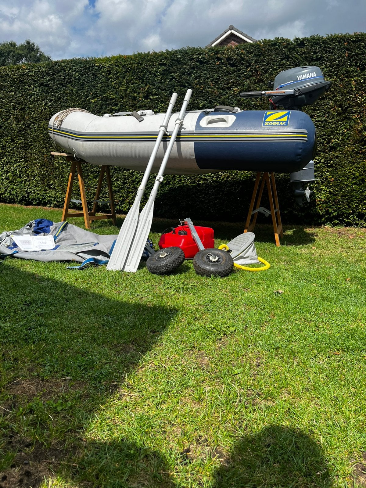 Zodiac boot, Watersport en Boten, Ophalen, Airdeck, Gebruikt, Zodiac