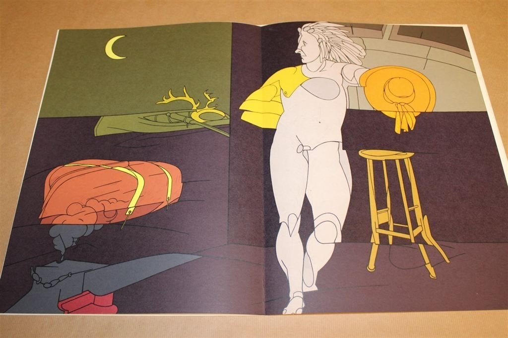 Kunstuitgave Derrière Le Miroir. Adami. Zeldzaam. 1980., Ophalen of Verzenden, Gelezen