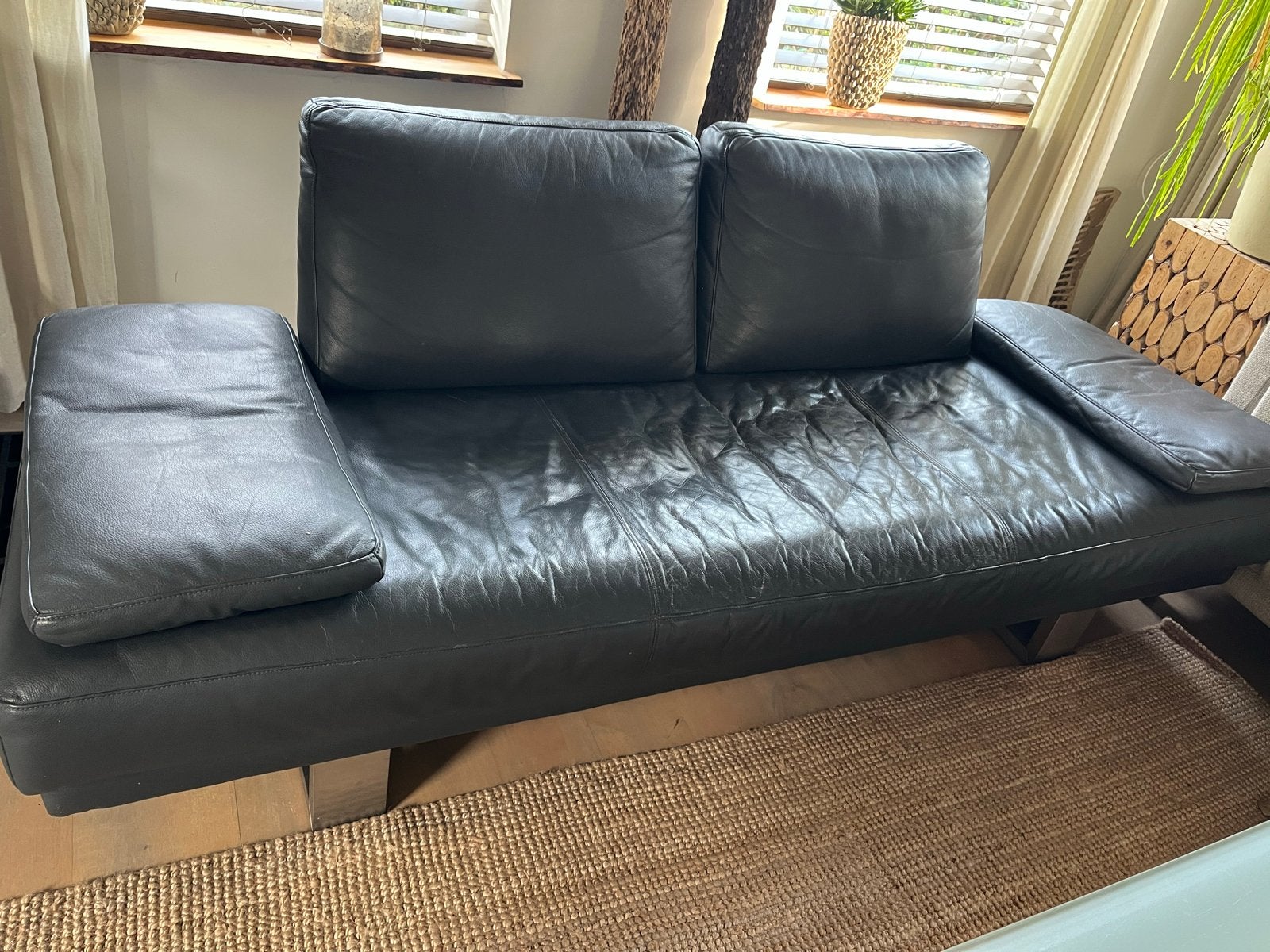 Oersterke Rolf Benz  2 Zitter 150€ Ophalen, Ophalen, Gebruikt, 150 tot 200 cm, Tweepersoons