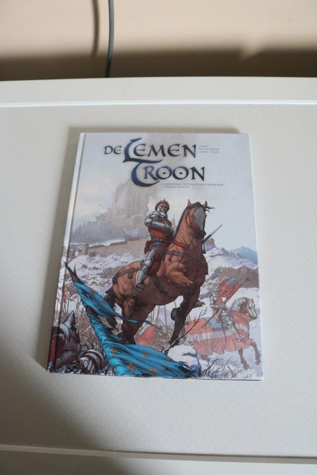 De lemen troon 3 :Hendrik, koning van Frankrijk en Engeland, Boeken, Stripboeken, Nieuw, Meerdere stripboeken, Ophalen of Verzenden