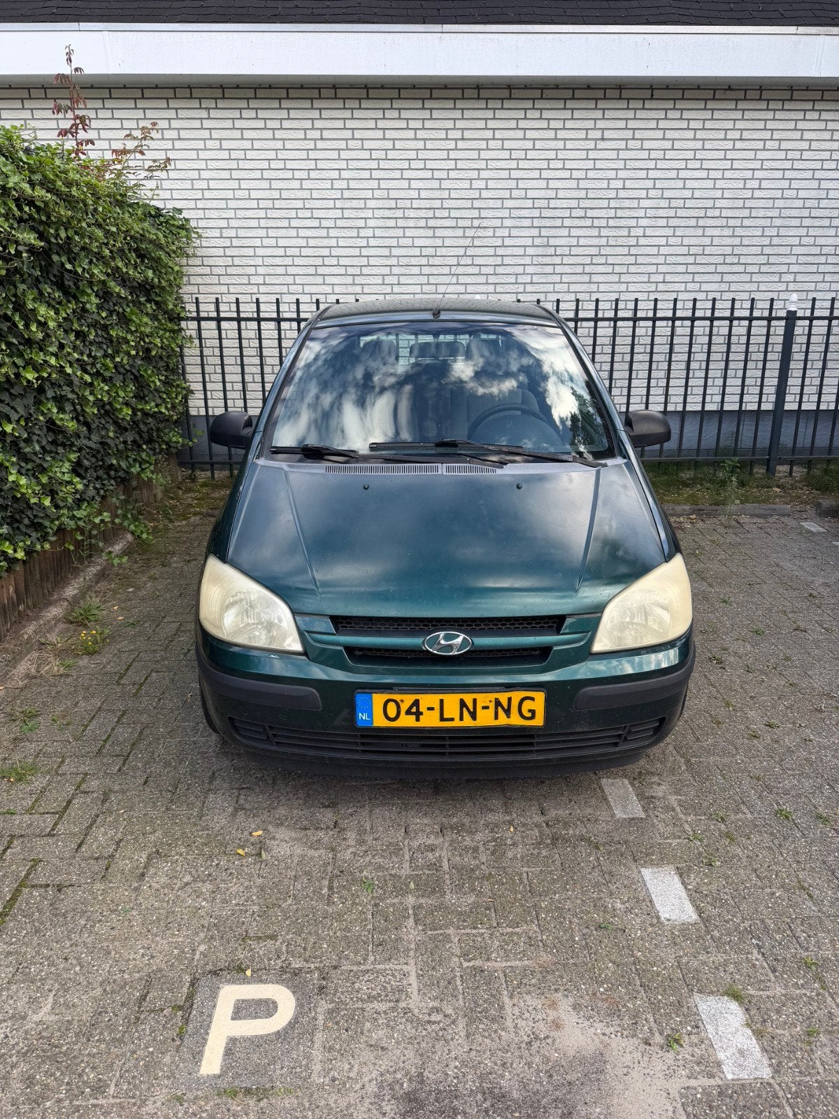 Hyundai Getz 1.3 3DRS 2003 Groen, Auto's, Voorwielaandrijving, 450 kg, 40 €/maand, 4 cilinders