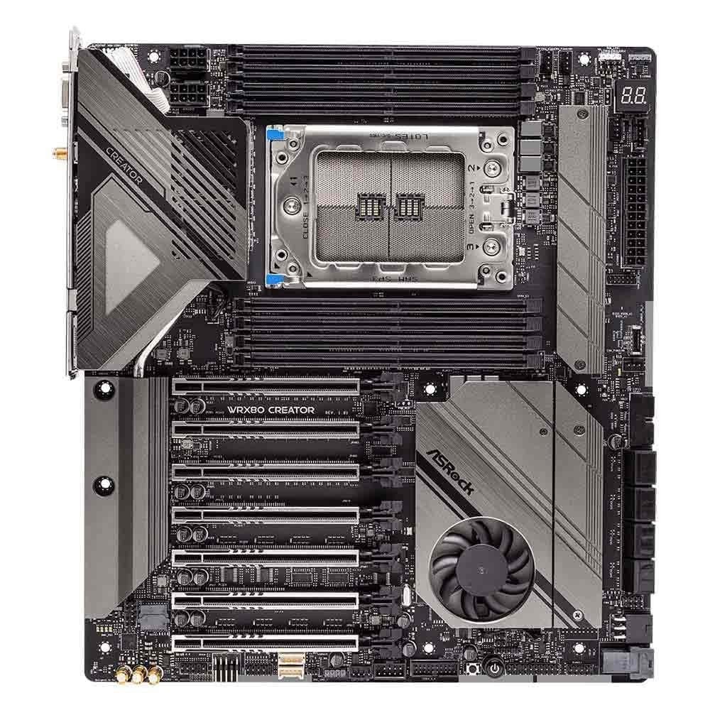 ASRock WRX80 Creator R2.0, Computers en Software, DDR4, Ophalen of Verzenden, Zo goed als nieuw, E-ATX