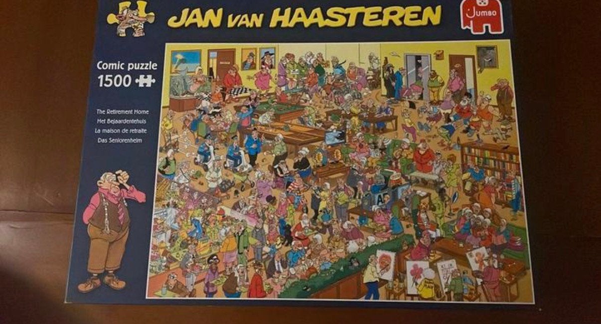Jan van Haasteren 1500 st, Ophalen, 500 t/m 1500 stukjes, Zo goed als nieuw, Legpuzzel