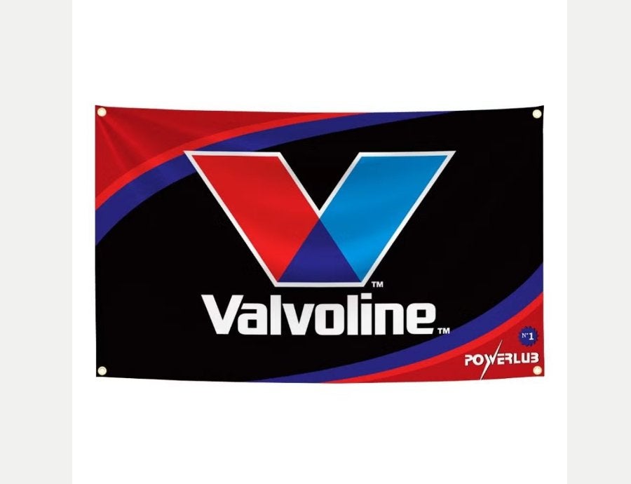 Grote vlaggen Valvoline (150x90cm), Ophalen of Verzenden, Nieuw